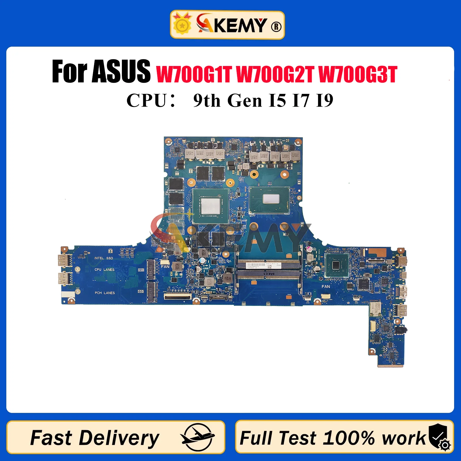 W700G3P Laptop Motherboard For ASUS ProArt W700G W700G1T W700G2T W700G3T Notebook Mainboard With I5 I7 I9 CPU 100% tests OK stk
W700G3P Laptop Motherboard For ASUS ProArt W700G W700G1T W700G2T W700G3T Notebook Mainboard With I5 I7 I9 CPU 100% tests OK stk