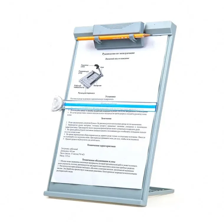 Reading Book Stand Plastic Book Holder Adjustable Portable Magazine Book Stand Document Holder
Reading Book Stand Plastic Book Holder Adjustable Portable Magazine Book Stand Document Holder