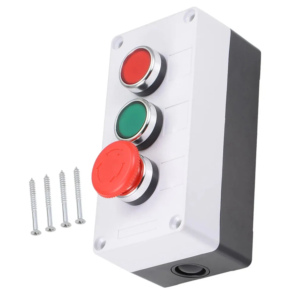 Control Self-Locking Emergency Stop Box Pc Material For Industrial Equipment Automatic Electric Circuit
Control Self-Locking Emergency Stop Box Pc Material For Industrial Equipment Automatic Electric Circuit