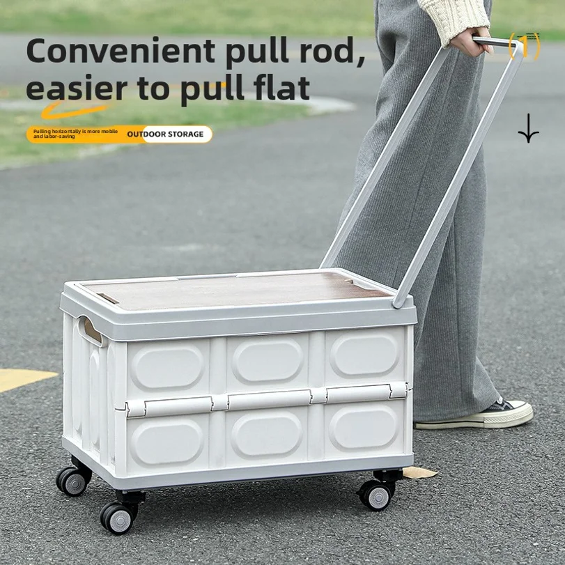 Car Trunk Storage Box, Outdoor Camping Storage Box, Foldable Camping Organizer With Wooden Lid, Picnic Storage Box
Car Trunk Storage Box, Outdoor Camping Storage Box, Foldable Camping Organizer With Wooden Lid, Picnic Storage Box