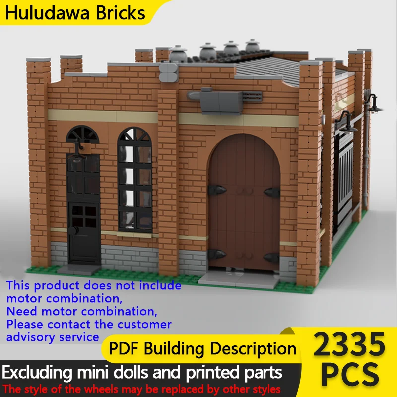 Модель City Street View MOC, строительные кирпичи, железнодорожный склад, модульная технология, детские праздничные подарки, сборные игрушки, костюм
Модель City Street View MOC, строительные кирпичи, железнодорожный склад, модульная технология, детские праздничные подарки, сборные игрушки, костюм