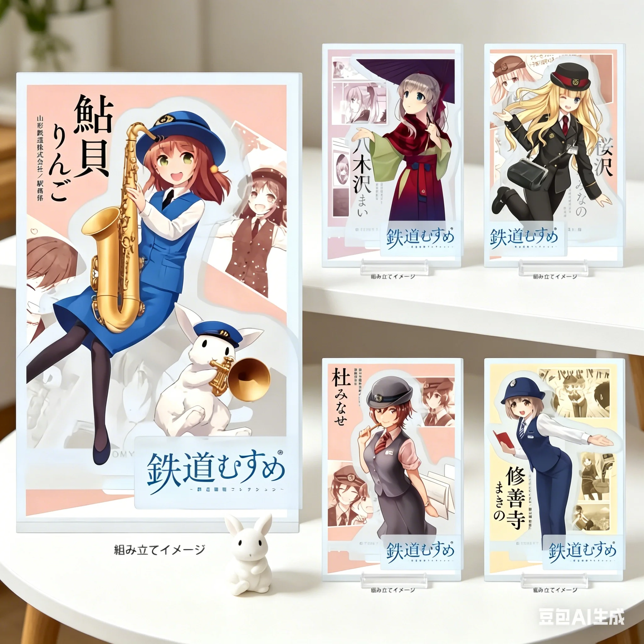Wholesale Railway Musume Anime Ringo Ayukai/Mai Yagisawa Cosplay Acrylic Stand figure Stand Plate Prop Decor keychain Gifts 15cm
Wholesale Railway Musume Anime Ringo Ayukai/Mai Yagisawa Cosplay Acrylic Stand figure Stand Plate Prop Decor keychain Gifts 15cm
