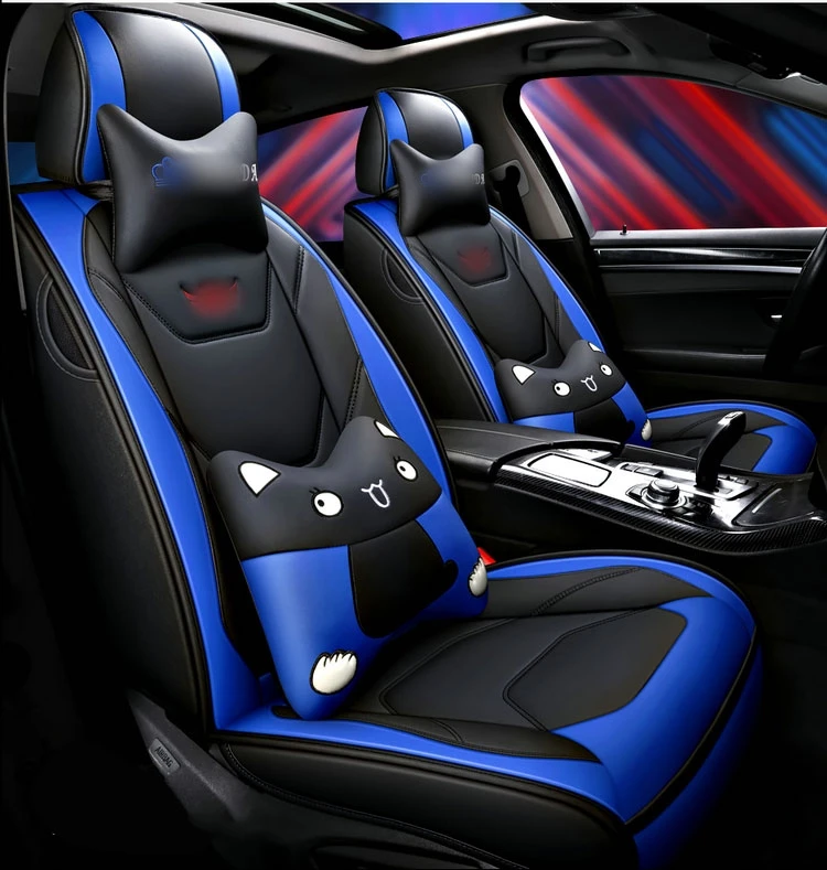 Car Protector Luxury Car Leather Seat Cartoon Seat Covers Full Set Universal Fit for Car
Car Protector Luxury Car Leather Seat Cartoon Seat Covers Full Set Universal Fit for Car