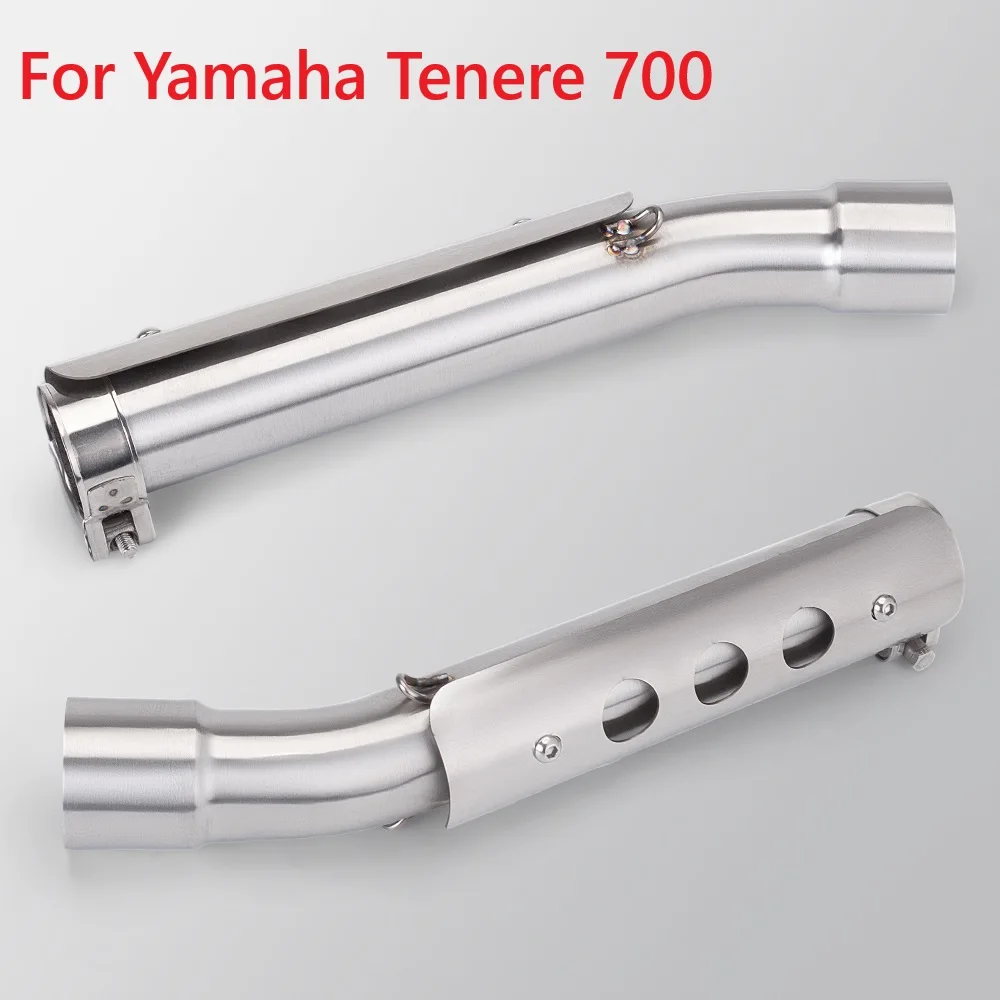 For Yamaha Tenere 700 XTZ690 T7 XTZ700 Motorcycle Exhaust Muffler Mid Link Pipe 51mm Escape With Heat Shield Slip-on 2019-2023
For Yamaha Tenere 700 XTZ690 T7 XTZ700 Motorcycle Exhaust Muffler Mid Link Pipe 51mm Escape With Heat Shield Slip-on 2019-2023