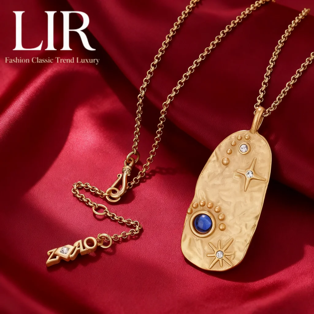 LIR Couple Necklace: Palace Luxury Retro Cosmic Star Pendant | Unisex Mysterious Universe
LIR Couple Necklace: Palace Luxury Retro Cosmic Star Pendant | Unisex Mysterious Universe