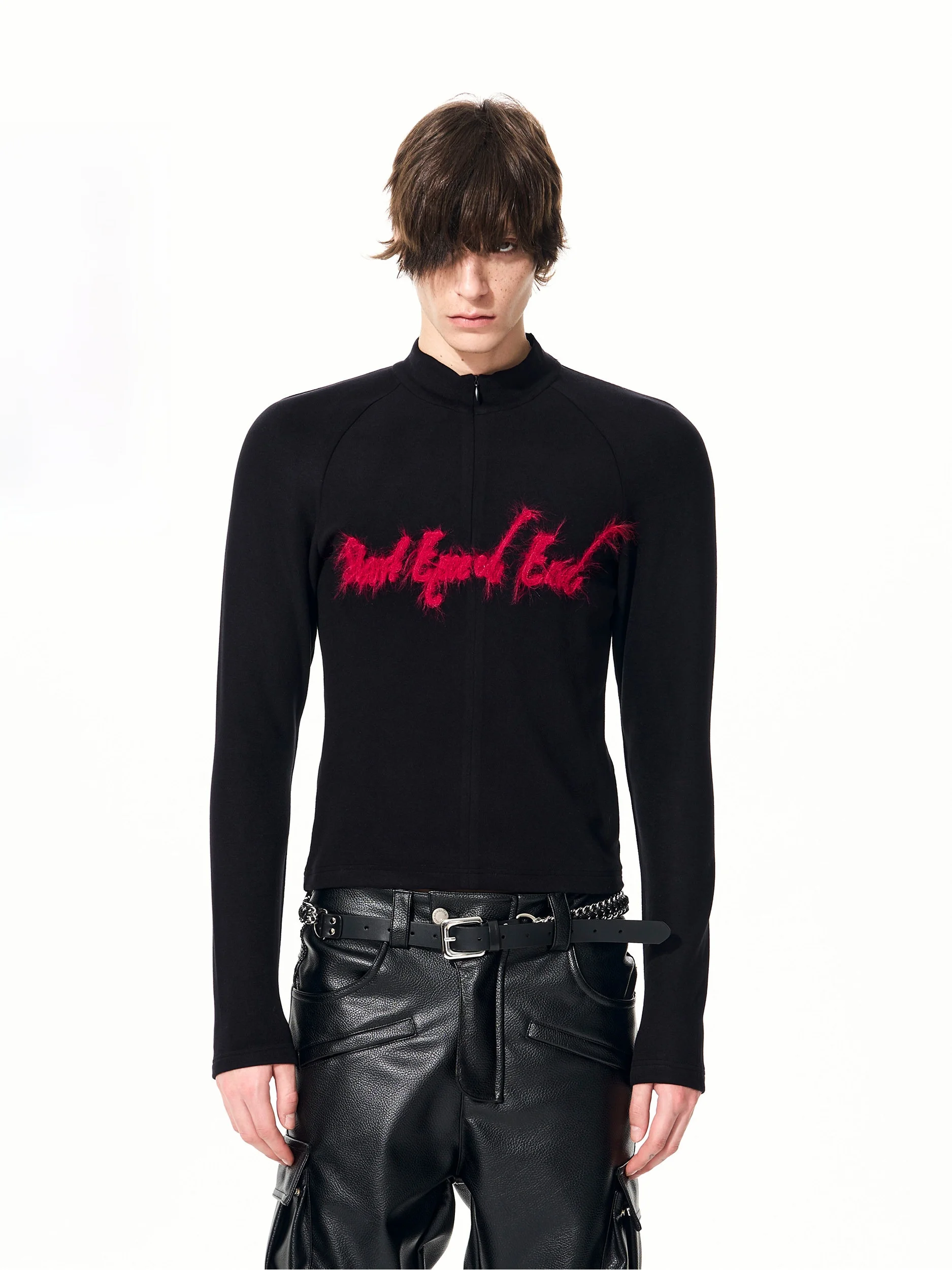 Warm Long Sleeve Men's T-shirt Exquisite Embroidery Velvet Zipper Stand Collar Base Shirt Casual Style Fleece-Lined Inner Wear
Warm Long Sleeve Men's T-shirt Exquisite Embroidery Velvet Zipper Stand Collar Base Shirt Casual Style Fleece-Lined Inner Wear