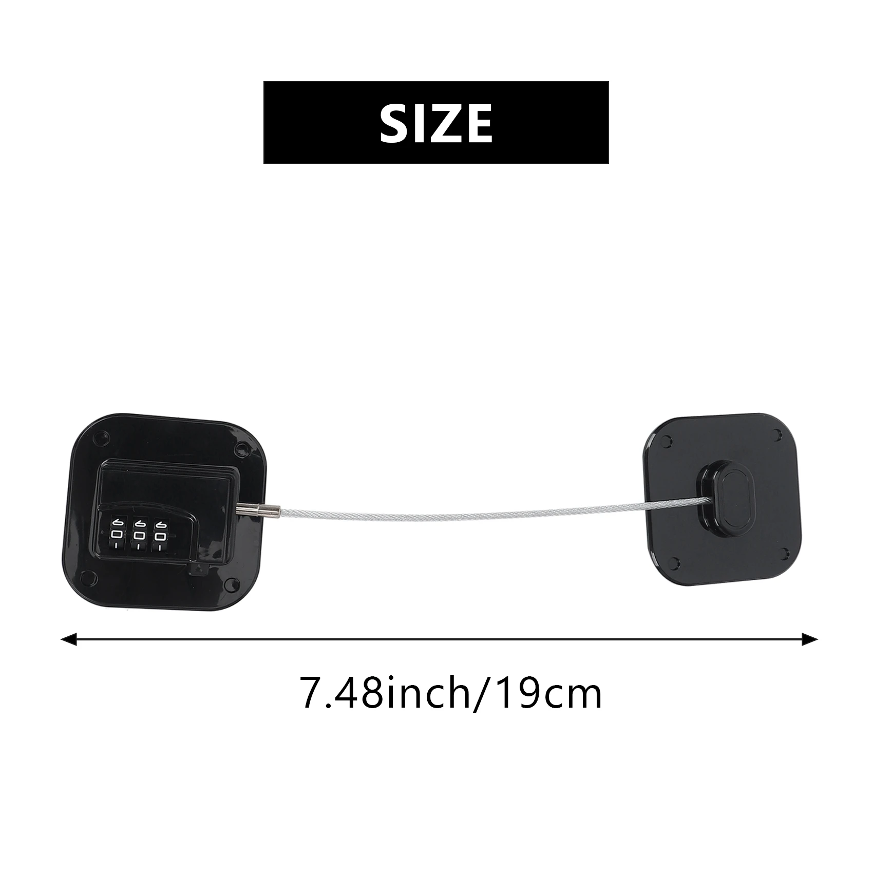 FORW-Refrigerator Lock, Mini Fridge Lock With Password Child Safety Cabinet Locks For Freezer Door Cabinet File 2 Pack
FORW-Refrigerator Lock, Mini Fridge Lock With Password Child Safety Cabinet Locks For Freezer Door Cabinet File 2 Pack