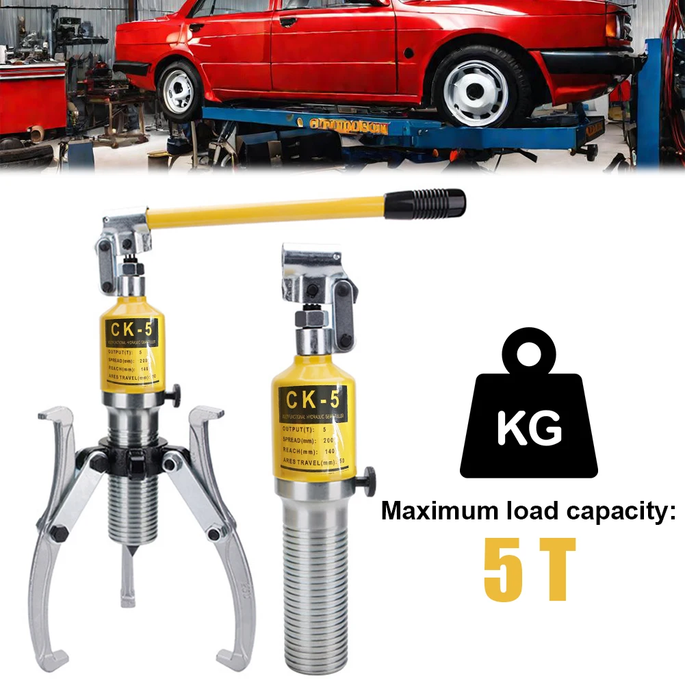 5 Ton Hydraulic Gear Puller 3-Jaw Wheel Bearing Puller Capacity Hydraulic Puller for Pulling Hubs Flanges Gears Bearings
5 Ton Hydraulic Gear Puller 3-Jaw Wheel Bearing Puller Capacity Hydraulic Puller for Pulling Hubs Flanges Gears Bearings