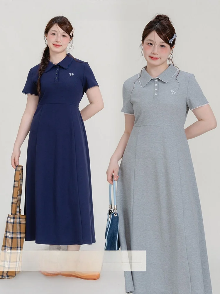 Heynew Ne Summer Dr Women's plus Size A-Line Skirt Cotton Blend Slimming Long Dr Youthful Sle Ci Commute
Heynew Ne Summer Dr Women's plus Size A-Line Skirt Cotton Blend Slimming Long Dr Youthful Sle Ci Commute
