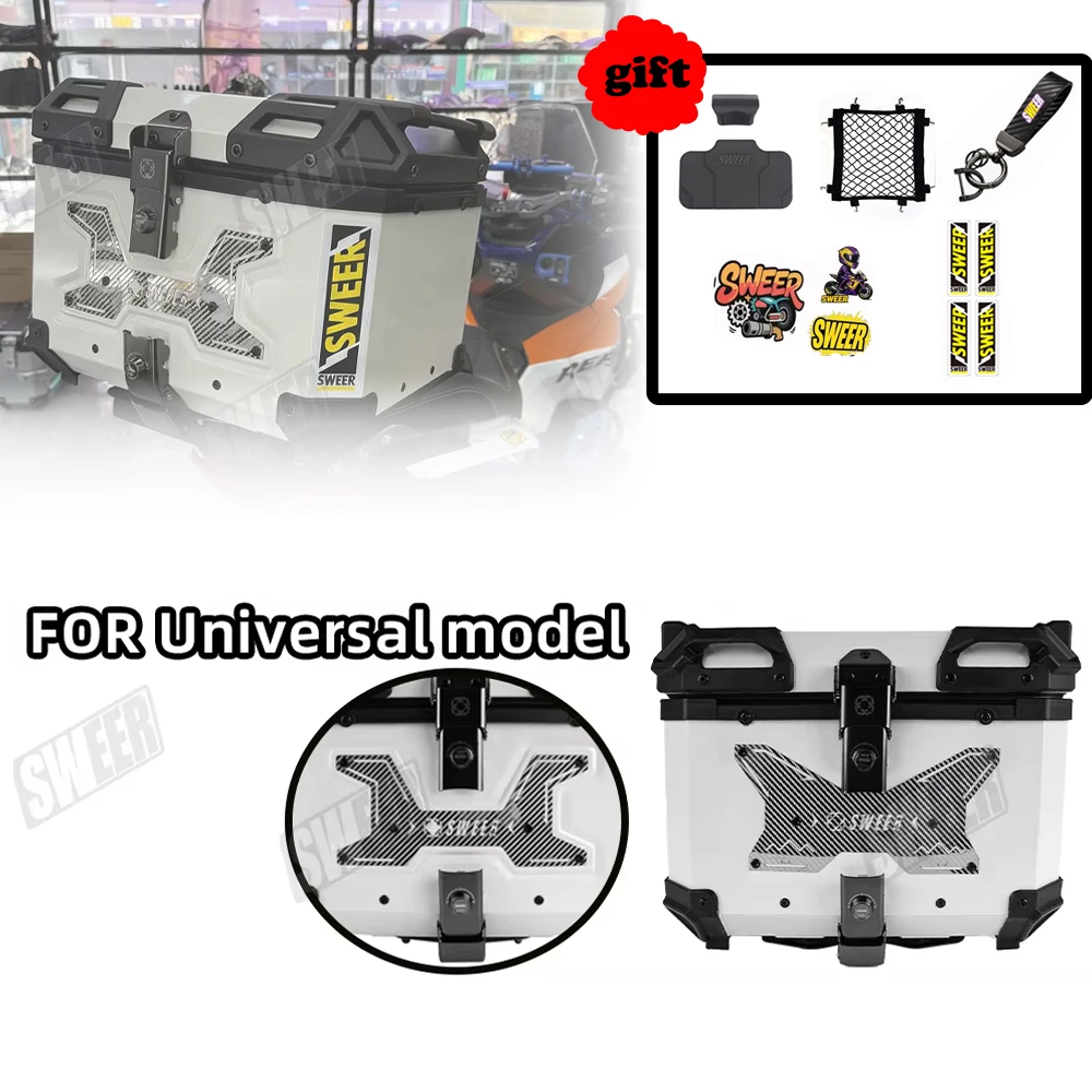 New product launch SWEER motorcycle aluminum alloy trunk side box waterproof trunk 45L universal type
New product launch SWEER motorcycle aluminum alloy trunk side box waterproof trunk 45L universal type