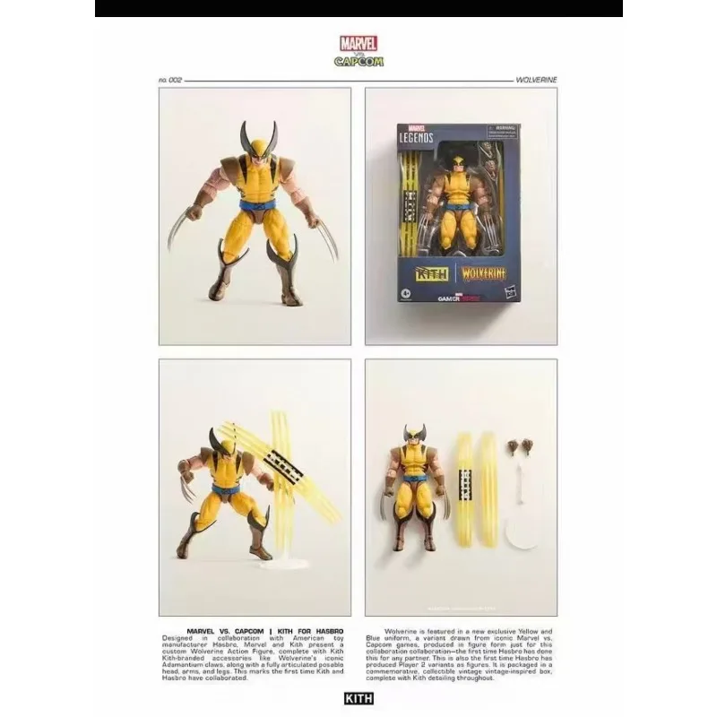 Original Hasbro Marvel Legends Series WOLVERINE Action Toy Figure Model Collection
Original Hasbro Marvel Legends Series WOLVERINE Action Toy Figure Model Collection
