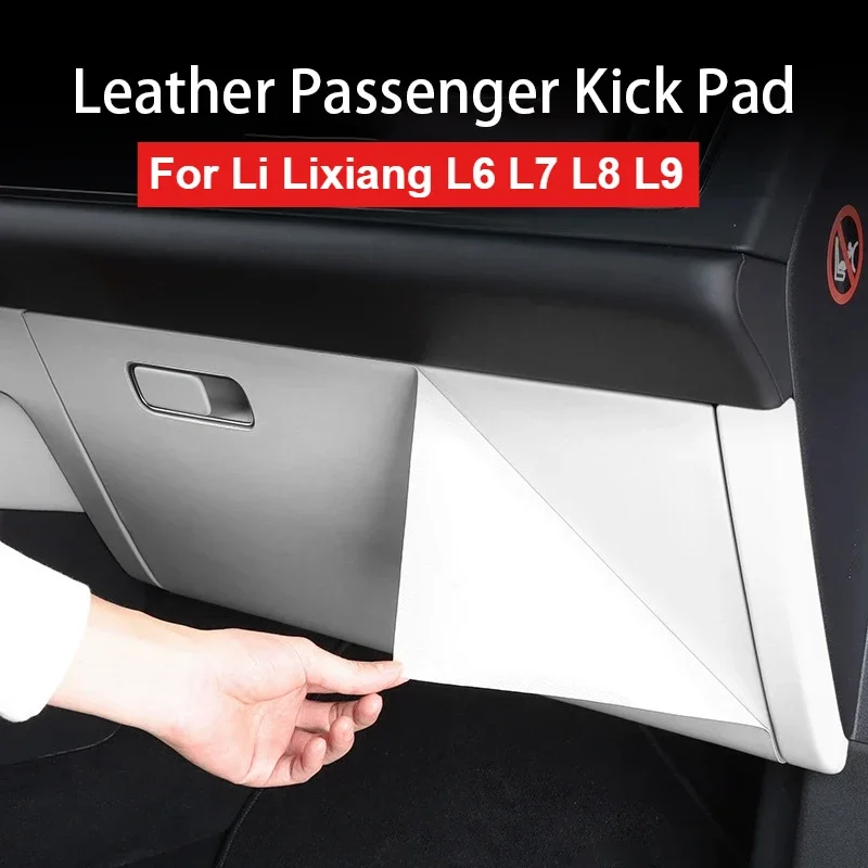 For Li LiXiang L6 L7 L8 L9 Leather Car Passenger Anti Kick Pad Glove Box Kick Protection Sticker for Leading Ideal Li Lixiang
For Li LiXiang L6 L7 L8 L9 Leather Car Passenger Anti Kick Pad Glove Box Kick Protection Sticker for Leading Ideal Li Lixiang