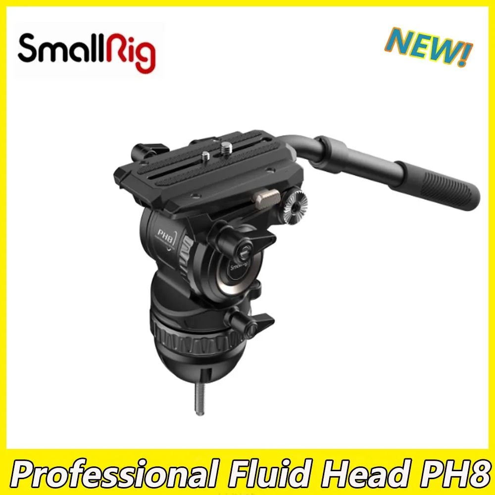 SmallR Professional Fluid Head PH8 for DSLR Camera Camcorders Tripod Monopod Portable Video Fluid Head 4287
SmallR Professional Fluid Head PH8 for DSLR Camera Camcorders Tripod Monopod Portable Video Fluid Head 4287