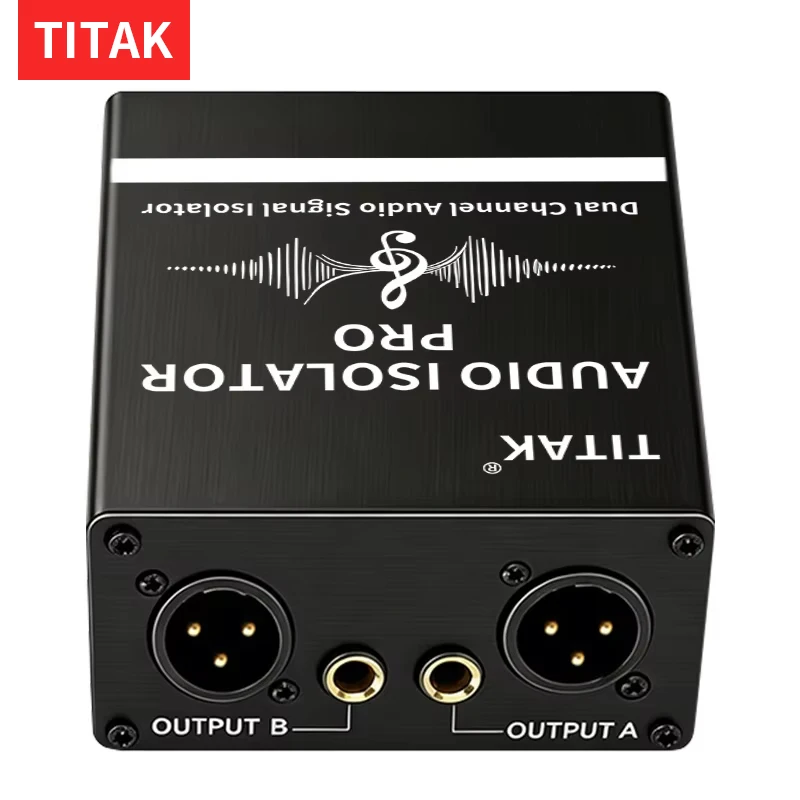 Professional Balanced Audio Isolator Ground Loop Noise Suppressor Hum Remover for Microphone Mixer Amplifier Speaker Recording
Professional Balanced Audio Isolator Ground Loop Noise Suppressor Hum Remover for Microphone Mixer Amplifier Speaker Recording