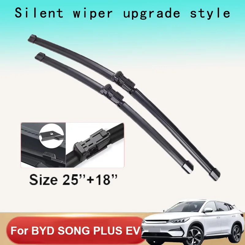 Car Wiper Blades For BYD SONG PLUS EV 2021 2022 2023 Car Accessories Front Windscreen Wiper Blade Brushes Wiper Goods
Car Wiper Blades For BYD SONG PLUS EV 2021 2022 2023 Car Accessories Front Windscreen Wiper Blade Brushes Wiper Goods