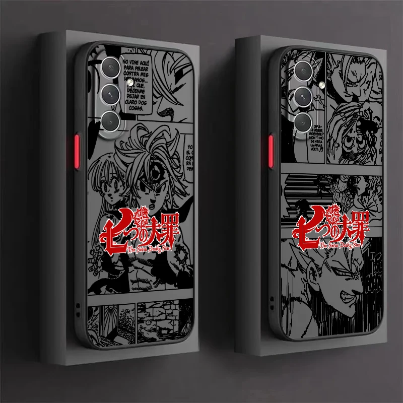T-The Seven Deadly Sins Cool Art Frosted Translucent For Samsung A53 A52 A33 A32 A51 A71 A21S A13 A73 A50 A22 A12 5G Funda
T-The Seven Deadly Sins Cool Art Frosted Translucent For Samsung A53 A52 A33 A32 A51 A71 A21S A13 A73 A50 A22 A12 5G Funda