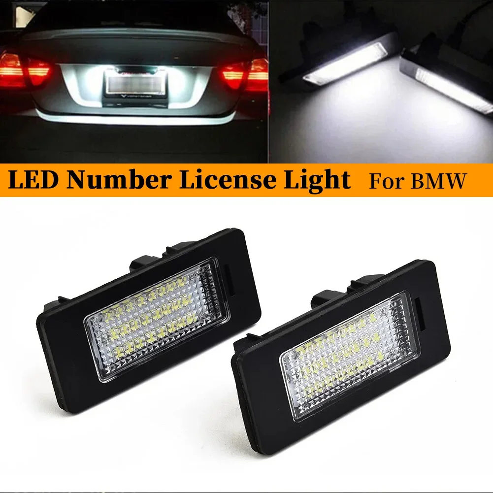 Plug and Play Car LED License Plate Lights Number Plate Lamp Car Lighting Lamp For BMW E90 M3 E92 E70 E39 F30 E60 E61 E93
Plug and Play Car LED License Plate Lights Number Plate Lamp Car Lighting Lamp For BMW E90 M3 E92 E70 E39 F30 E60 E61 E93