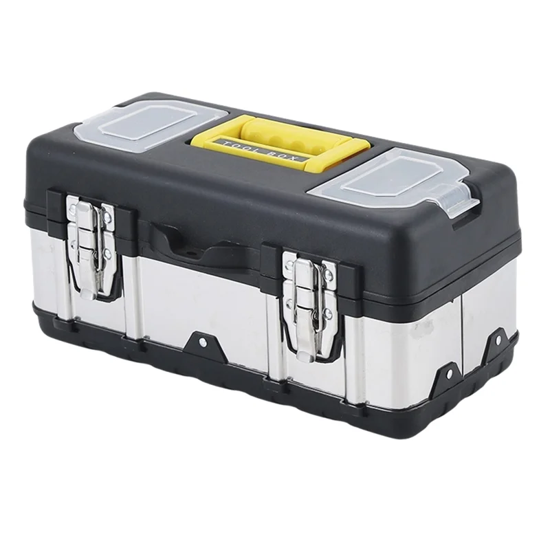 ABRW-Large Capacity Tool Box Portable Large Hardware Storage Box Home Car Repair Tool Box Stainless Steel Tool Box
ABRW-Large Capacity Tool Box Portable Large Hardware Storage Box Home Car Repair Tool Box Stainless Steel Tool Box