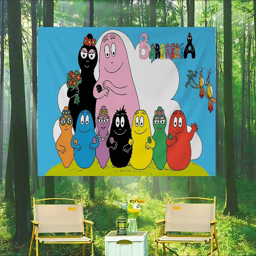 Cute Cartoon Les Barbapapa Anime Chart Flag For Living Room Home Dorm Decor Art Home Decor Banner
Cute Cartoon Les Barbapapa Anime Chart Flag For Living Room Home Dorm Decor Art Home Decor Banner