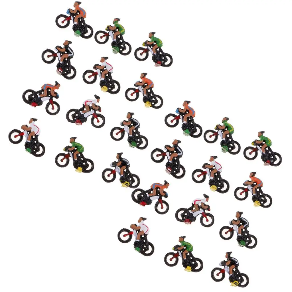 Plastic Miniature Cyclist Multi Color Model Rider Figures for Railway Sand Table Scenery Layout 1 87 Collectible
Plastic Miniature Cyclist Multi Color Model Rider Figures for Railway Sand Table Scenery Layout 1 87 Collectible
