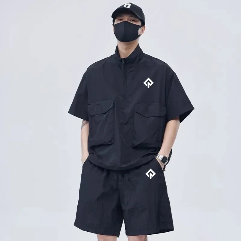 Summer Men's Golf Wear 2024 Korean Luxury Golf Suits Quick Drying New Two Piece Set Golf Clothing Men Casual Top Golf Shorts
Summer Men's Golf Wear 2024 Korean Luxury Golf Suits Quick Drying New Two Piece Set Golf Clothing Men Casual Top Golf Shorts