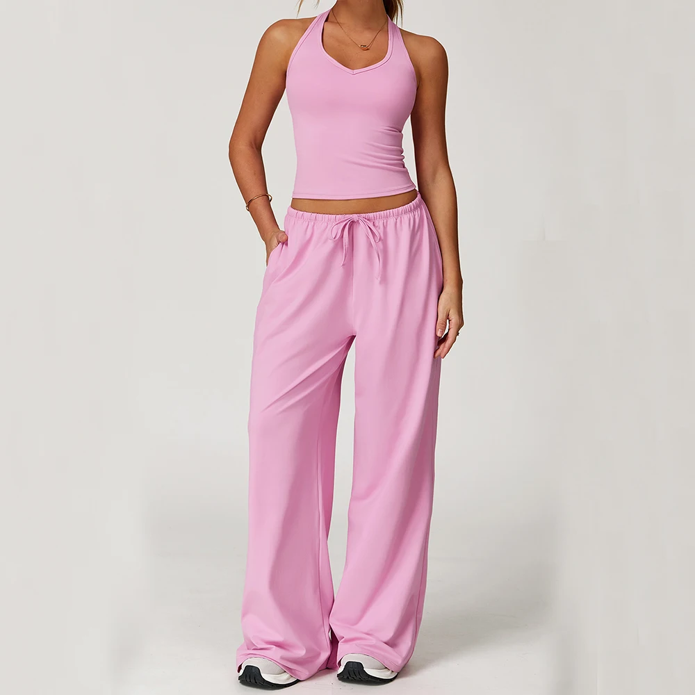 Women Sportswear Yoga Set 2PCS Sport Suit Gym Workout Clothes Yoga Vest Gym Crop Top High Waist Leggings Fitness Sports Wear
Women Sportswear Yoga Set 2PCS Sport Suit Gym Workout Clothes Yoga Vest Gym Crop Top High Waist Leggings Fitness Sports Wear