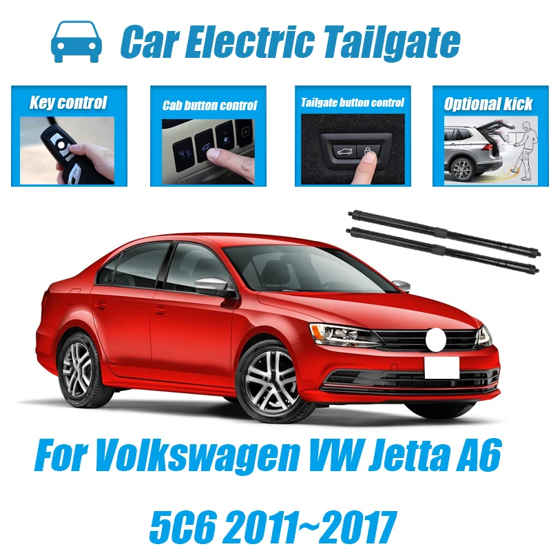 Car Power Trunk Lift Electric Hatch Tailgate Strut Auto Rear Door Actuator For Volkswagen VW Jetta A6 5C6 2011~2017 Silently
Car Power Trunk Lift Electric Hatch Tailgate Strut Auto Rear Door Actuator For Volkswagen VW Jetta A6 5C6 2011~2017 Silently