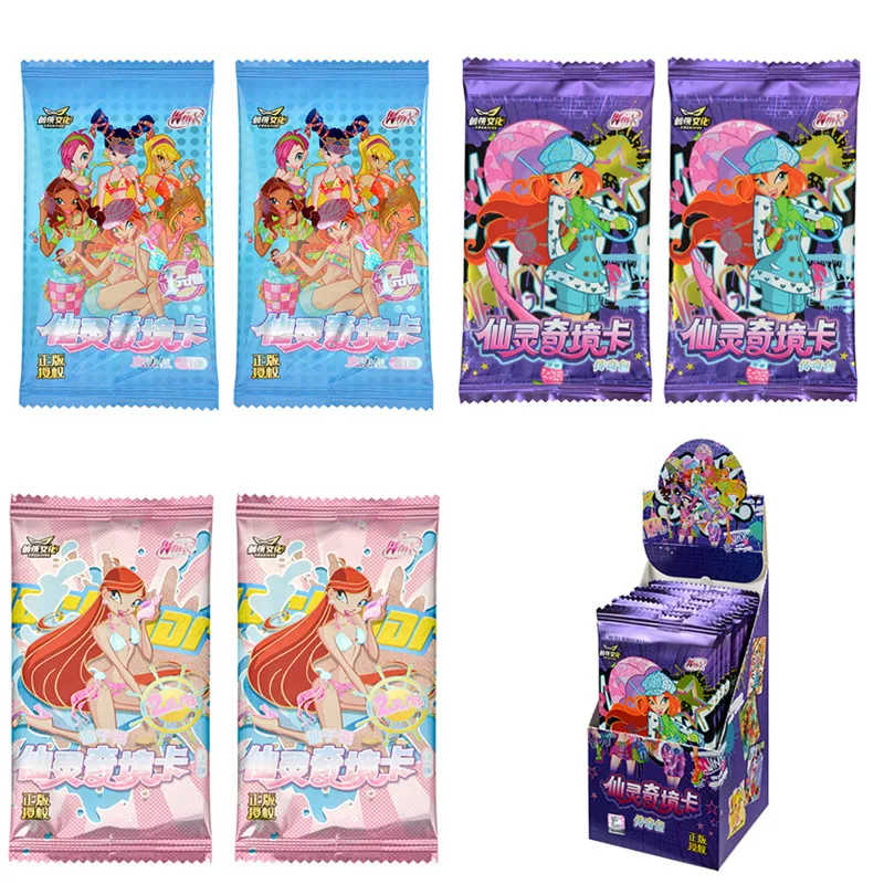 New Original Legend Series Card Magic Bag Fairy Wonderland Cards Bloom Stella Flora Anime Cards Toys For Girl Gifts
New Original Legend Series Card Magic Bag Fairy Wonderland Cards Bloom Stella Flora Anime Cards Toys For Girl Gifts