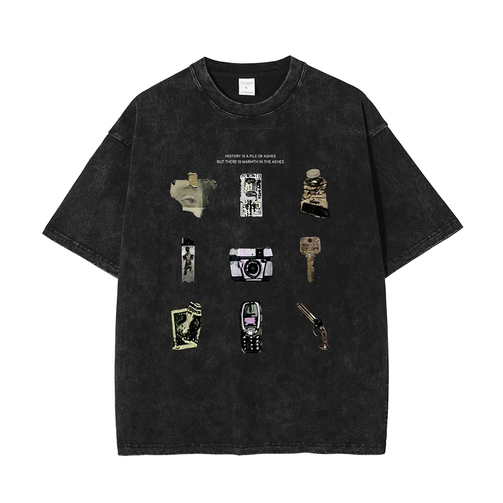 Y2k Printed Graphic T Shirts Vintage Retro Washed Funny T-shirt Man New In Tops & Tees Men's Clothing Oversized Short Sleeve Tee
Y2k Printed Graphic T Shirts Vintage Retro Washed Funny T-shirt Man New In Tops & Tees Men's Clothing Oversized Short Sleeve Tee