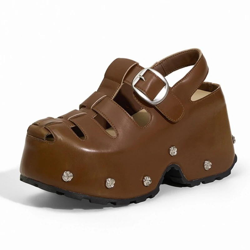 CICIYANG 8.5cm Platform Sandals Women's 2026 Summer New Female Slides Shoes Wedge with Open Toe Weaving Shoes Inside Heightening
CICIYANG 8.5cm Platform Sandals Women's 2026 Summer New Female Slides Shoes Wedge with Open Toe Weaving Shoes Inside Heightening