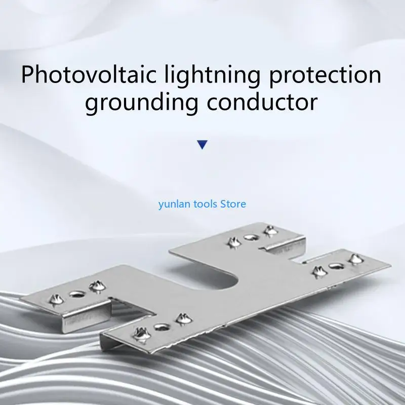 50LB 50Pcs Grounding Conductive Sheet Gasket Metal Solar Panel Cable Clamp Lightweight Stainless Steel Corrosion-Free
50LB 50Pcs Grounding Conductive Sheet Gasket Metal Solar Panel Cable Clamp Lightweight Stainless Steel Corrosion-Free