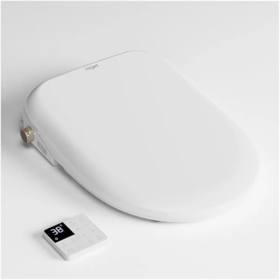 Elongated Bidet Toilet Seat with Instant Heating Feminine and Front/Rear Wash Adjustable Temperature Wireless Remote Control Se
Elongated Bidet Toilet Seat with Instant Heating Feminine and Front/Rear Wash Adjustable Temperature Wireless Remote Control Se