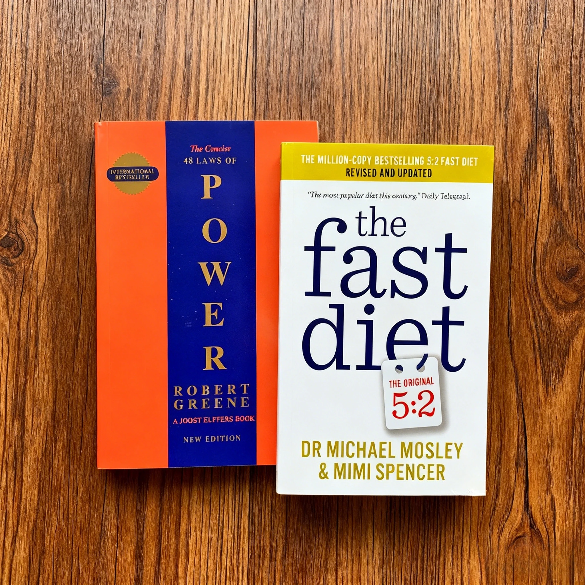 《The Concise 48 Laws Of Power》+《The Fast Diet》The core law of power game Hope to lose weight healthily and sustainably Fasting
《The Concise 48 Laws Of Power》+《The Fast Diet》The core law of power game Hope to lose weight healthily and sustainably Fasting