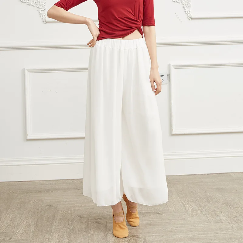 Dance suit practice pants loose wide-leg pants modern dance classical folk dance performance costume
Dance suit practice pants loose wide-leg pants modern dance classical folk dance performance costume