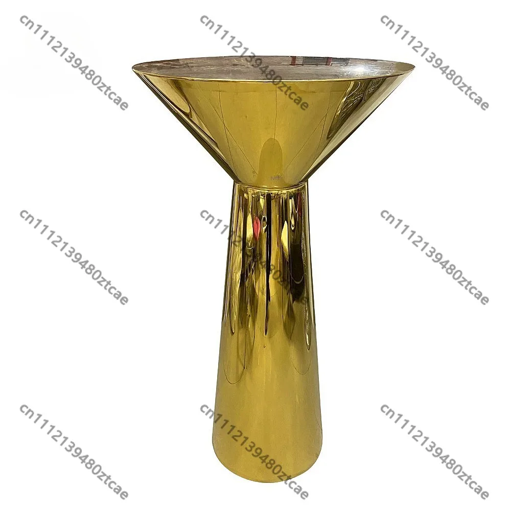 Gold Stainless Steel Cocktail Table for Wedding Party Events High Bar Decoration
Gold Stainless Steel Cocktail Table for Wedding Party Events High Bar Decoration