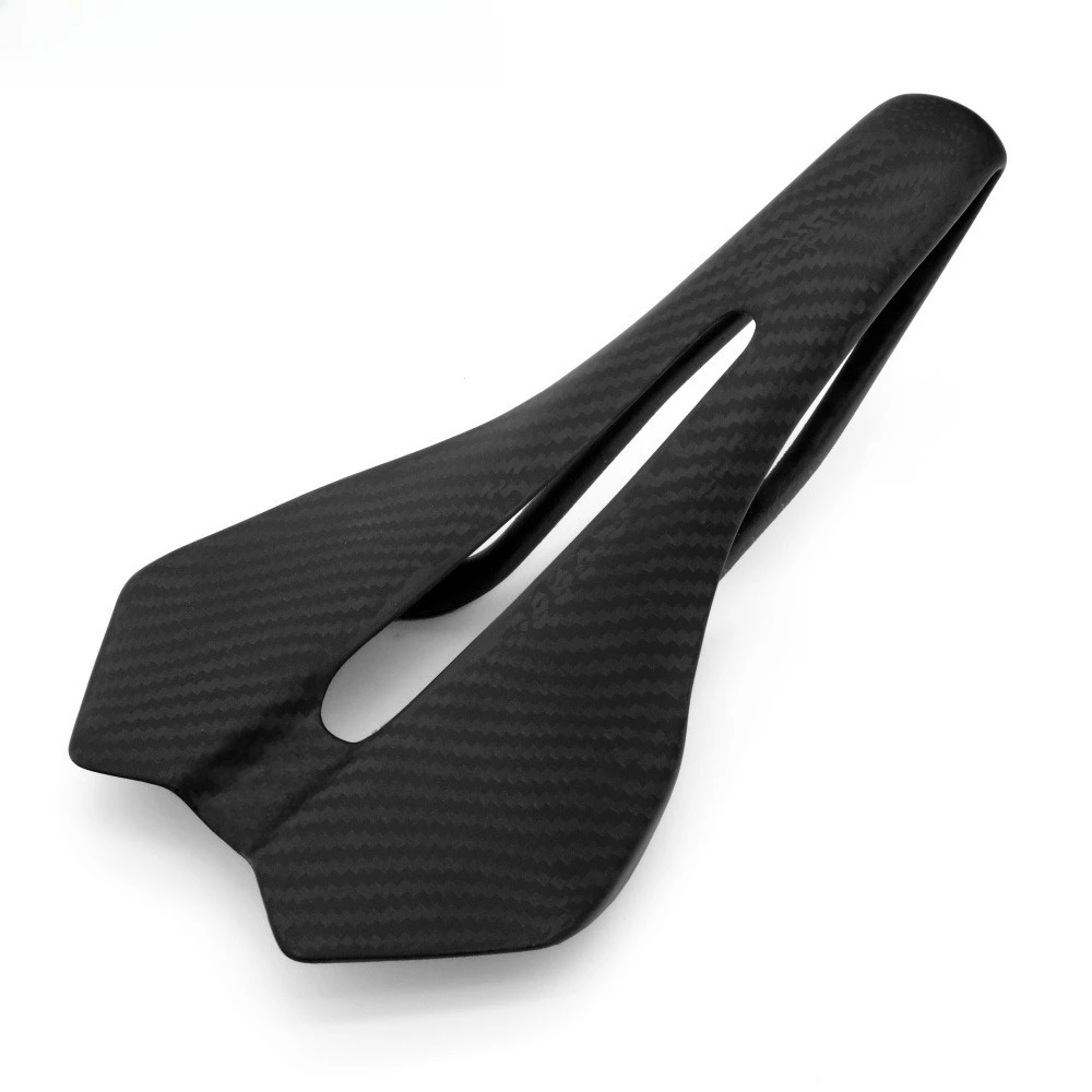 Ultra-light All-carbon Fiber Mountain/road/folding Car Carbon Plate Seat Cushion Competition Saddle Breathable Hollow Seat Bag
Ultra-light All-carbon Fiber Mountain/road/folding Car Carbon Plate Seat Cushion Competition Saddle Breathable Hollow Seat Bag