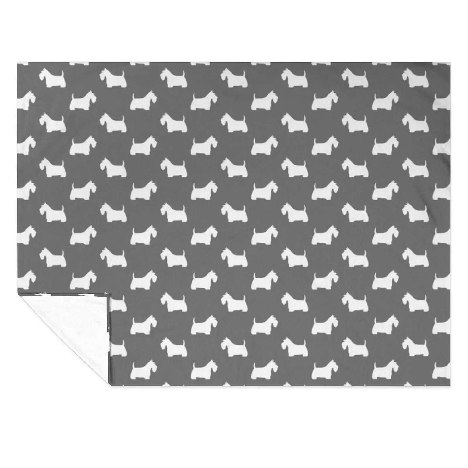 White Scottish Terrier Silhouette(s) Throw Blanket Sofa Quilt halloween Single Blankets
White Scottish Terrier Silhouette(s) Throw Blanket Sofa Quilt halloween Single Blankets