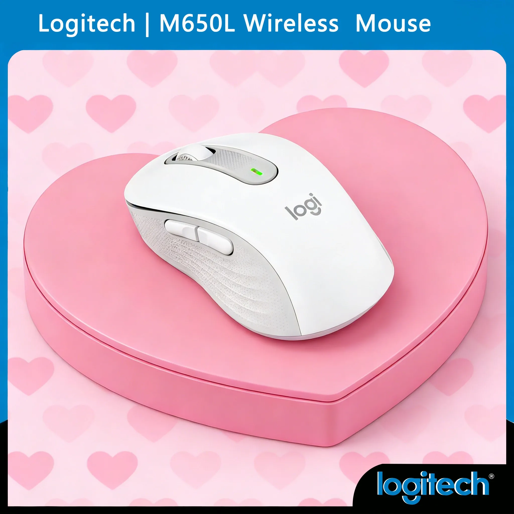 Logitech M650/M650L - 24 Months Battery Life 1 AA Battery
Logitech M650/M650L - 24 Months Battery Life 1 AA Battery