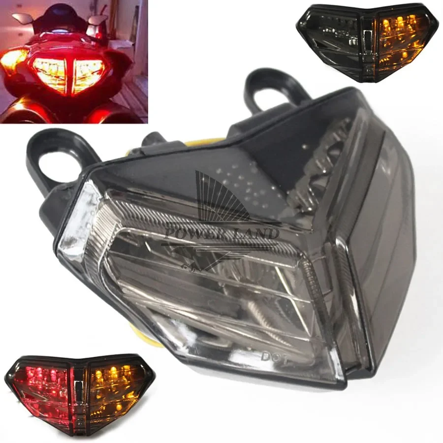 Auto LED Motorcycle Smoke Lens Rear Turn Signal Brake Tail Light Integrated Brake Stop Lamp For Ducati 848 08 09 10 11 2012
Auto LED Motorcycle Smoke Lens Rear Turn Signal Brake Tail Light Integrated Brake Stop Lamp For Ducati 848 08 09 10 11 2012