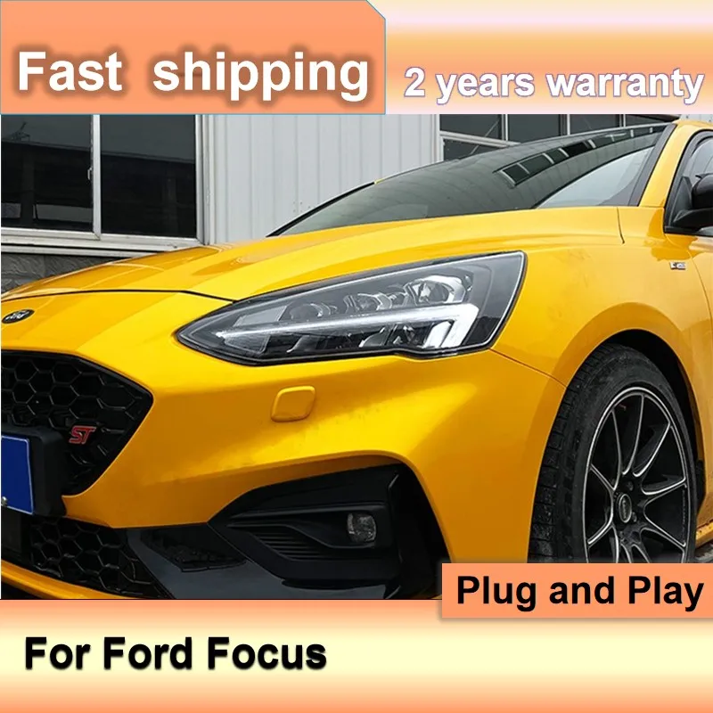 Car Accessories for Ford Focus Headlight 2019-2021 Focus LED DRL Turn Signal High Beam Projector Lens
Car Accessories for Ford Focus Headlight 2019-2021 Focus LED DRL Turn Signal High Beam Projector Lens