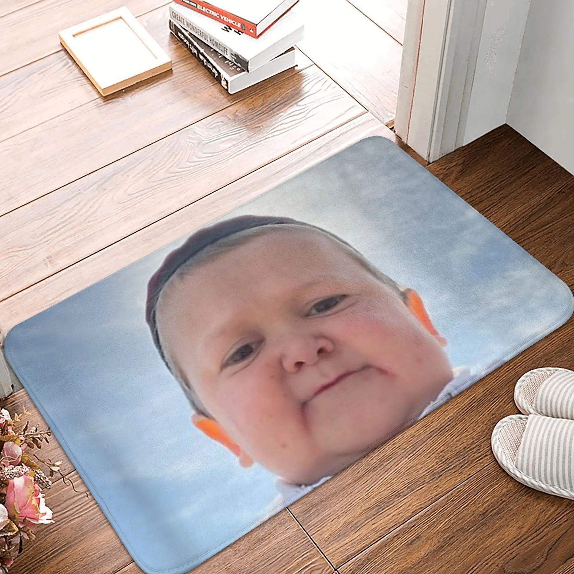 Hasbulla Hasbullah Smile Doormat Mat Anti-Slip Bath Kitchen Garden Rug Carpet 40*60cm
Hasbulla Hasbullah Smile Doormat Mat Anti-Slip Bath Kitchen Garden Rug Carpet 40*60cm