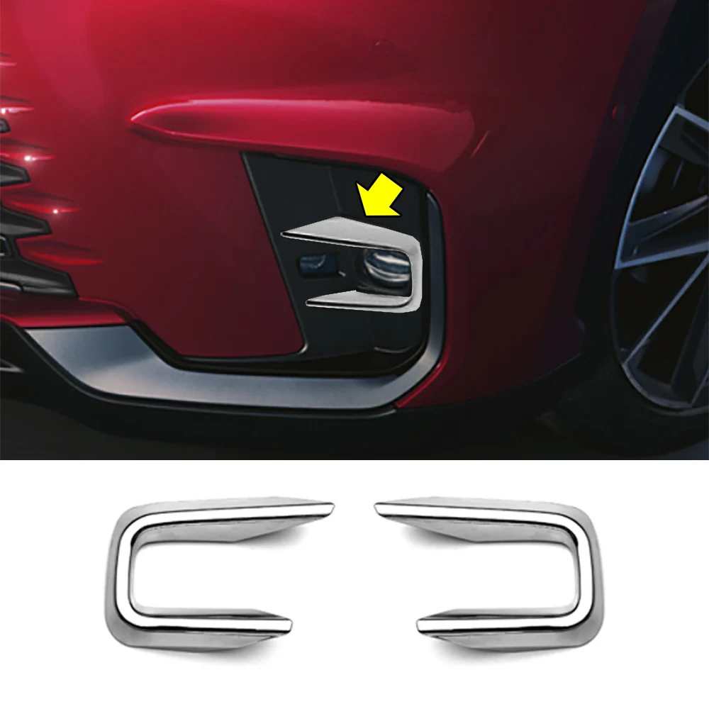 Chrome Embellisher Front Fog Light Lamp Bezel Trim Moldings For Lexus LBX 2024 2025 Accessories
Chrome Embellisher Front Fog Light Lamp Bezel Trim Moldings For Lexus LBX 2024 2025 Accessories