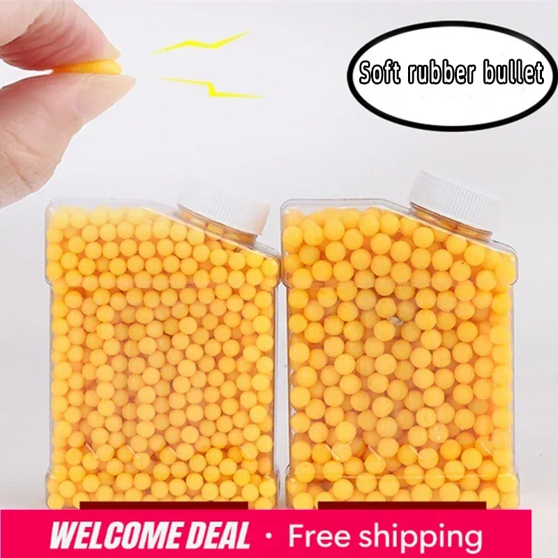 2025 6mm Soft Rubber Bullets 7-8mm Rubber Balls For Toy Gun, Safe Children Outdoor Game Toys Bullet Accessories 2026
2025 6mm Soft Rubber Bullets 7-8mm Rubber Balls For Toy Gun, Safe Children Outdoor Game Toys Bullet Accessories 2026