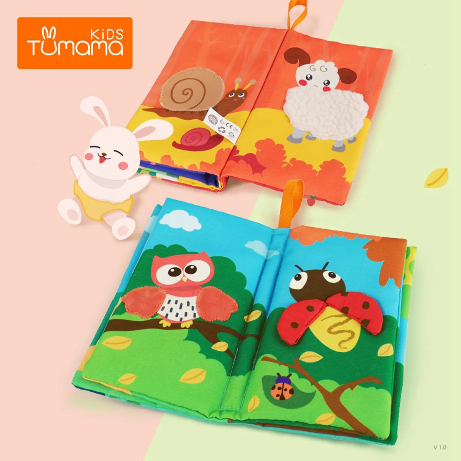 Premium Book Cloth Book with Crinkly Sounds Fun Christmas Toy Fabric Book for
Premium Book Cloth Book with Crinkly Sounds Fun Christmas Toy Fabric Book for