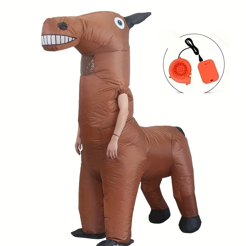 Halloween Walkable Inflatable Horse Stage Party Performance Atmosphere Costume Active Inflatable Horse Suit for Events
Halloween Walkable Inflatable Horse Stage Party Performance Atmosphere Costume Active Inflatable Horse Suit for Events