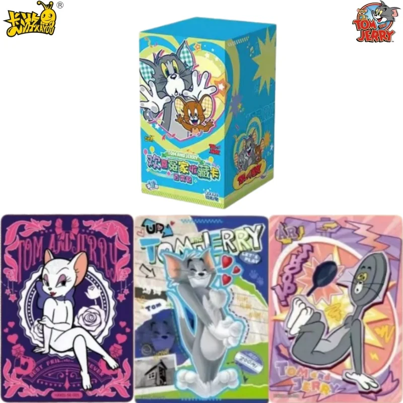KAYOU Genuine Tom and Jerry Card Baibianbao 1ND Animation Cartoon Movie Periphery Collect Card Toy for Children Holiday Gift
KAYOU Genuine Tom and Jerry Card Baibianbao 1ND Animation Cartoon Movie Periphery Collect Card Toy for Children Holiday Gift