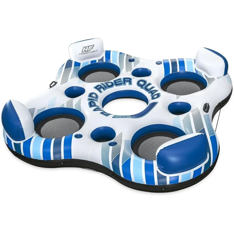 Hydro-Force 4-Person Inflatable Rapid River Floating Tube with Cup Holders & Handles
Hydro-Force 4-Person Inflatable Rapid River Floating Tube with Cup Holders & Handles