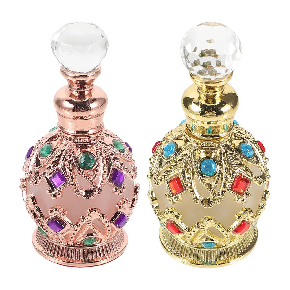 2Pcs 15Ml Glass Perfume Container Empty Refillable for Essential Oils Travel Fragrance Bottle Middle Eastern Elegant Design Leak
2Pcs 15Ml Glass Perfume Container Empty Refillable for Essential Oils Travel Fragrance Bottle Middle Eastern Elegant Design Leak