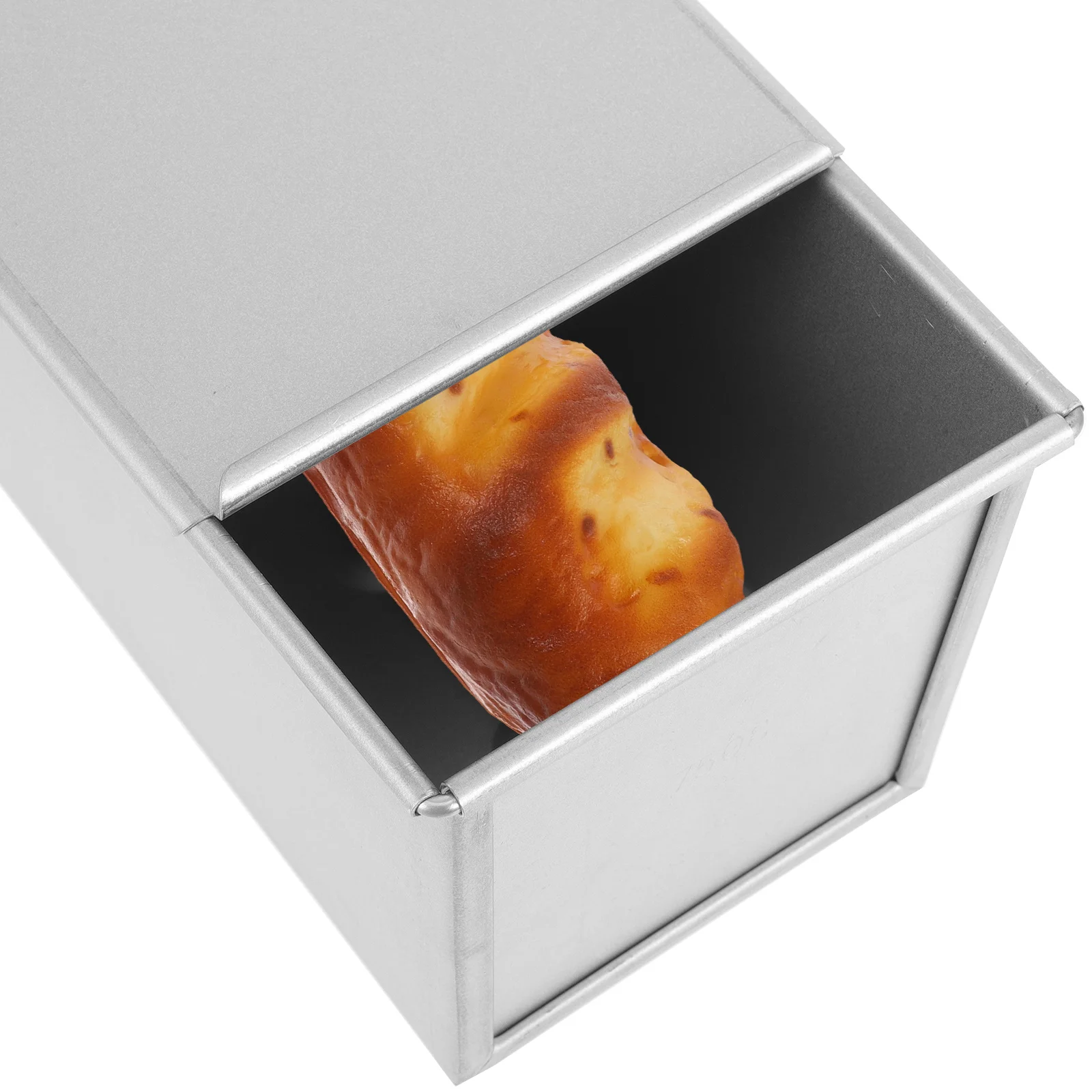 Mold Toast Baking Tools Large Bread Pans with Cover Silver Aluminum Alloy Plating
Mold Toast Baking Tools Large Bread Pans with Cover Silver Aluminum Alloy Plating