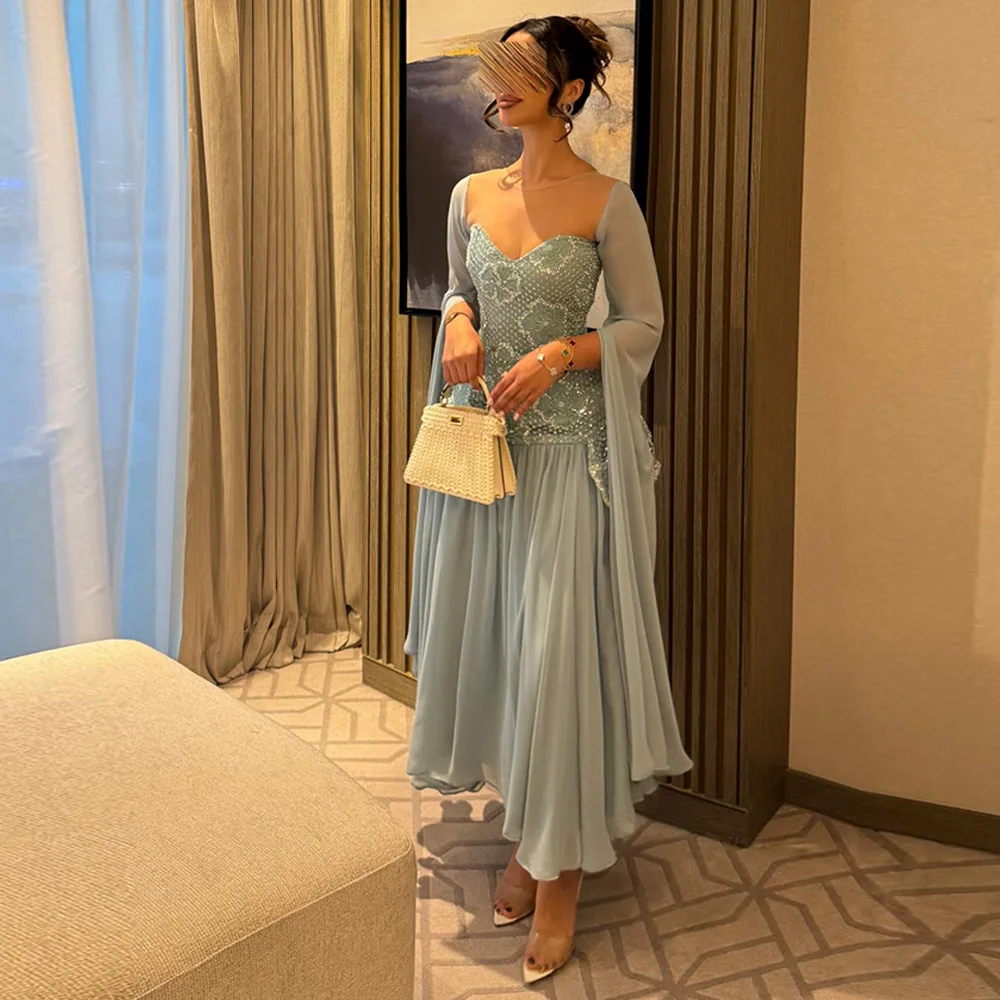 A-Line Sweetheart Evening Dress Customized Elegant Party Dress High Quality Sequined and Beading Ankle Length Prom Dress
A-Line Sweetheart Evening Dress Customized Elegant Party Dress High Quality Sequined and Beading Ankle Length Prom Dress
